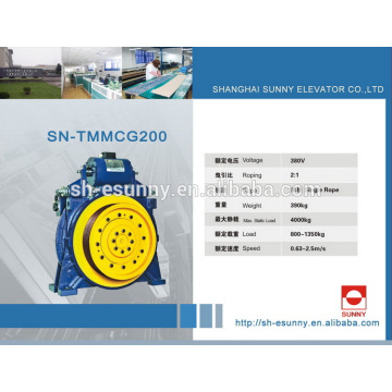 La máquina de tracción sin engranajes más popular de nivel superior gsd-sm